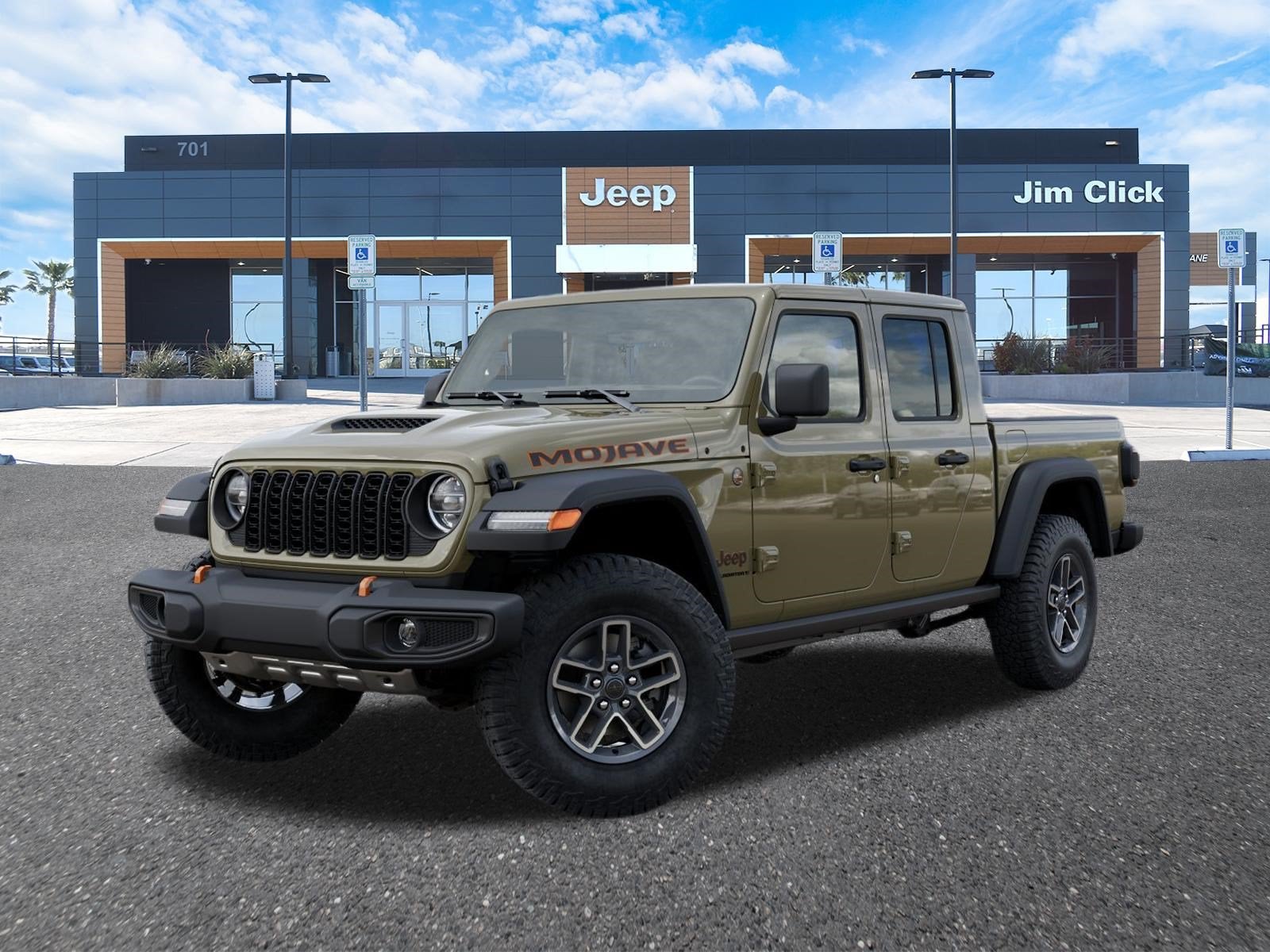 2026 Jeep Gladiator GLADIATOR MOJAVE 4X4 in 41 Exterior Paint — front three-quarter view