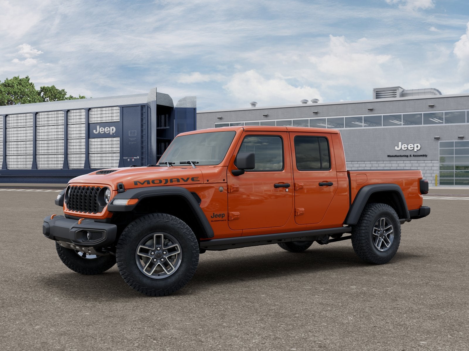 2026 Jeep Gladiator GLADIATOR MOJAVE 4X4 in Joose Exterior Paint — front three-quarter view